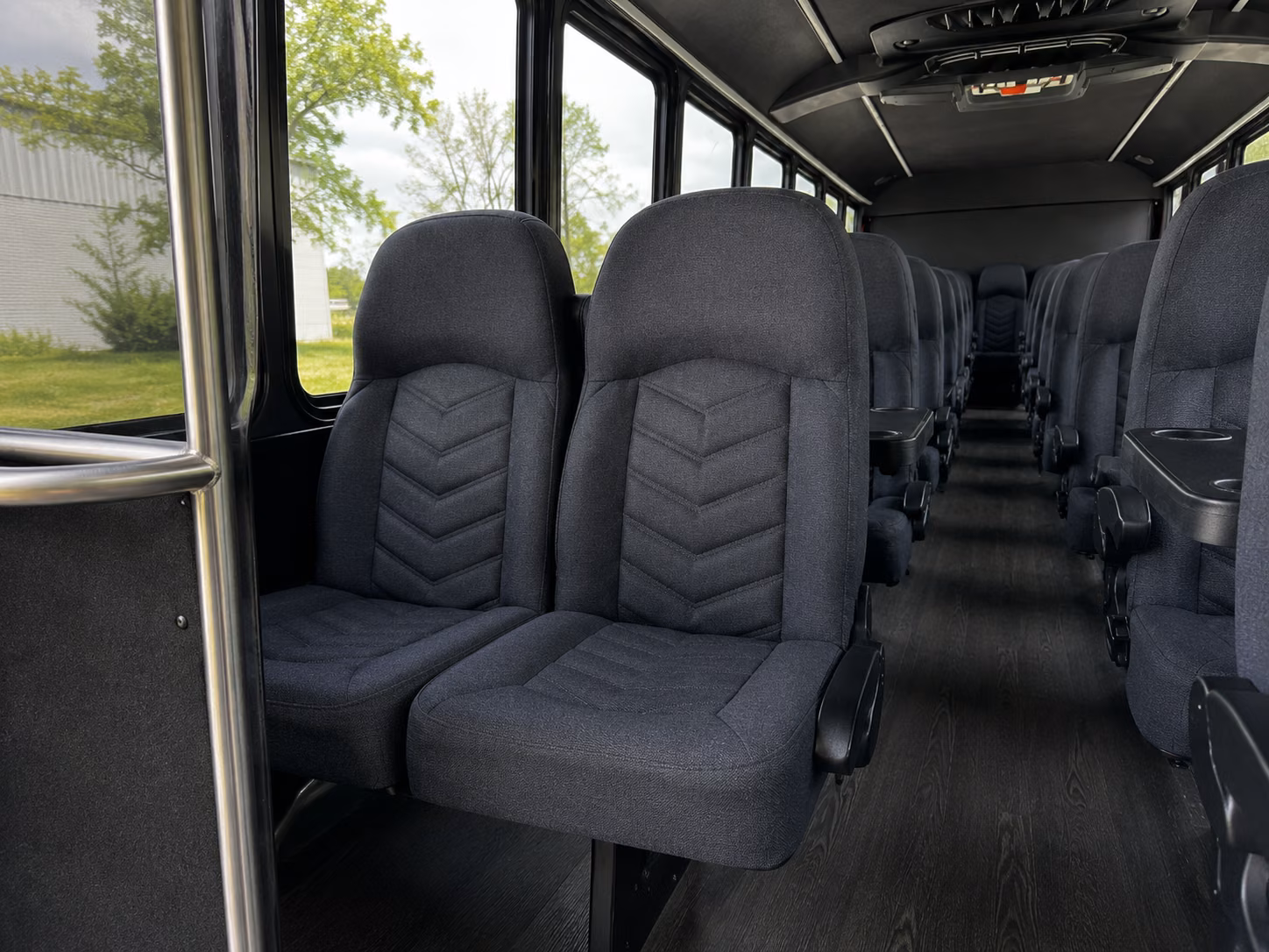 boynton beach 15 passenger minibus inside