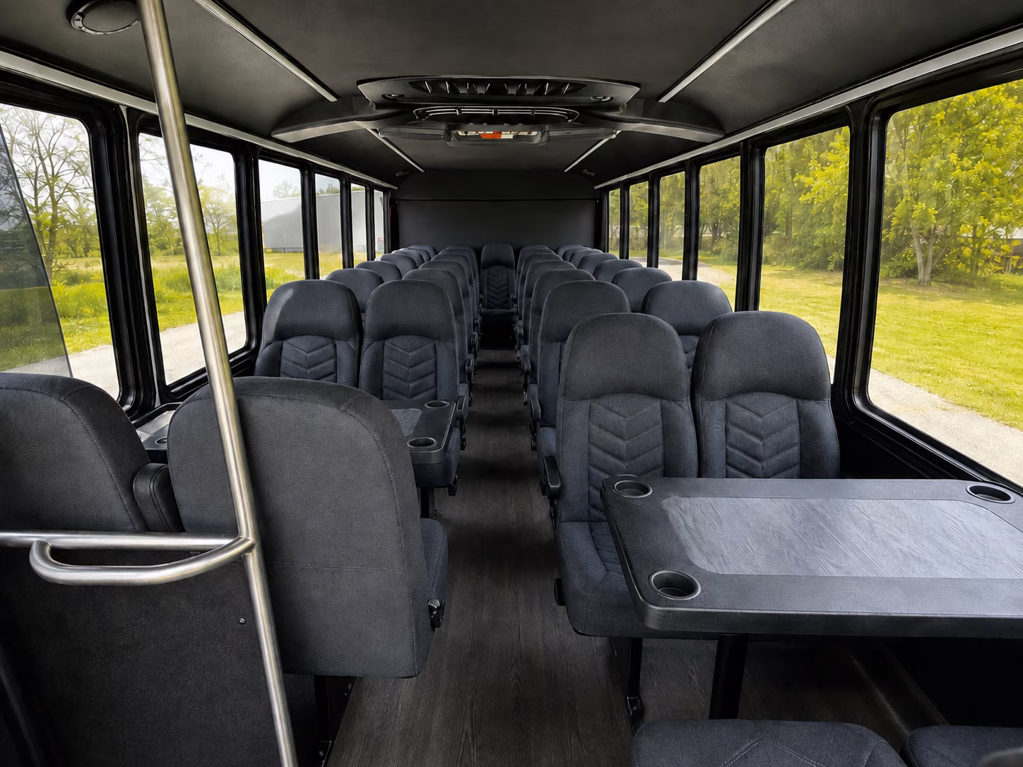 boynton beach 20 passenger minibus interior