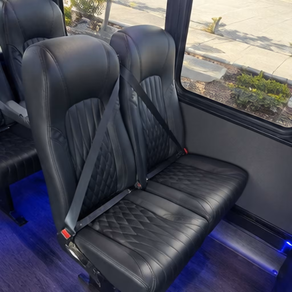 boynton beach 35 passenger minibus interior