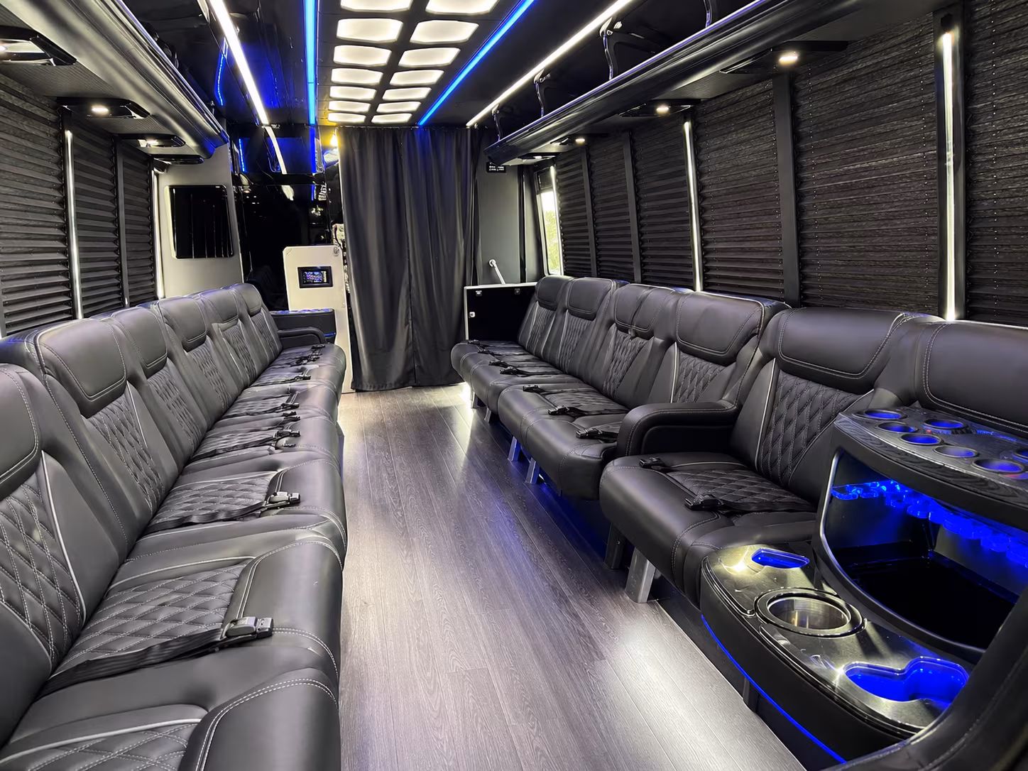boynton beach holiday party bus rental