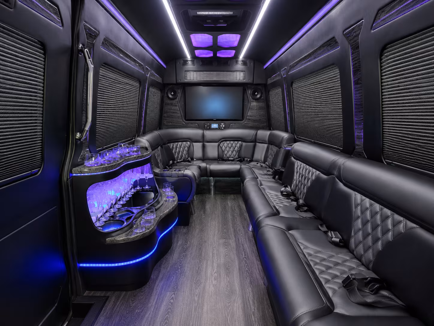 boynton beach prom transportation onboard seating
