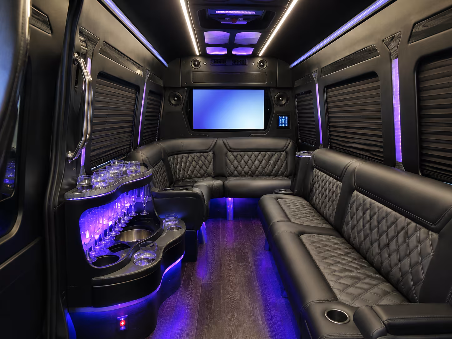 boynton beach sprinter limousine inside