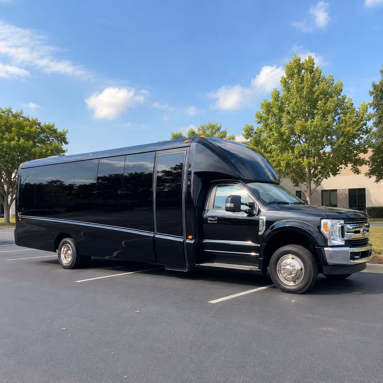 college campus and higher education field trip buses in boynton beach